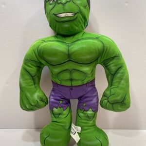 Marvel Hulk Plush Toy - Green and Purple